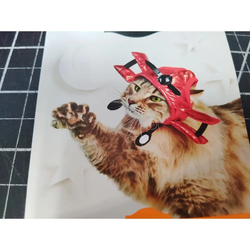 Halloween Biplane Cat Hat, Red – One Size – Hyde & EEK! Boutique